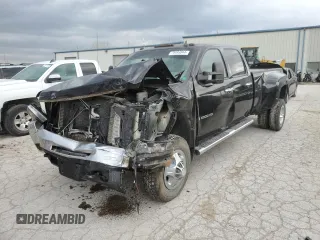 2008 Chevrolet Silverado 3500HD DRW LTZ with VIN 1GCJK33608F132698, listed as a Copart auction lot 78493844 with 180,049 mi miles and Salvage Title. Bid and sale history available at carsss.com. Image 1.