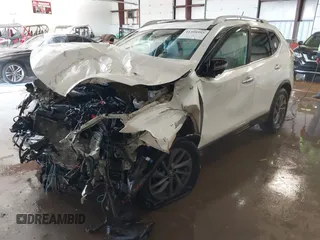 2016 Nissan Rogue SL with VIN 5N1AT2MV0GC770880, listed as a IAAI auction lot 41398955 with Not Provided miles and . Bid and sale history available at DreamBid. Image 18.