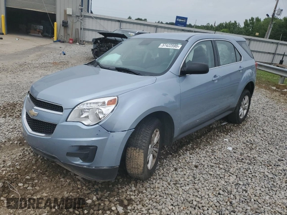 2015 Chevrolet Equinox LS z VIN 2GNALAEK9F6146903, wystawiony jako Copart lot #57422595 z przebiegiem 66 289 mil mil oraz Szkoda całkowita • Salvage title. Historia ofert i sprzedaży dostępna na DreamBid. Obrazek 1.