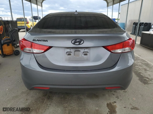 2013 Hyundai Elantra Limited PZEV with VIN 5NPDH4AE2DH284980, listed as a Copart auction lot 51364845 with 68,561 mi miles and Salvage Title. Bid and sale history available at carsss.com. Image 6.