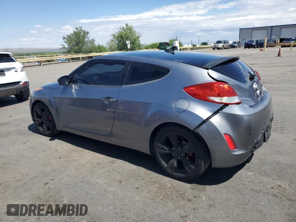 2012 Hyundai Veloster w/Black Int z VIN KMHTC6AD4CU078248, wystawiony jako Copart lot #59524465 z przebiegiem 75 040 mil mil oraz Szkoda całkowita • Salvage title. Historia ofert i sprzedaży dostępna na DreamBid. Obrazek 2.