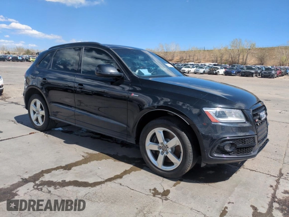 2015 Audi SQ5 Premium Plus z VIN WA1CGAFP1FA139618, wystawiony jako Copart lot #53522835 z przebiegiem 91 418 mil mil oraz Szkody całkowita. Historia ofert i sprzedaży dostępna na DreamBid. Obrazek 4.