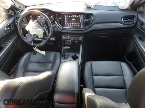 2021 Dodge Durango GT Plus with VIN 1C4RDHDG6MC661182, listed as a Copart auction lot 46071695 with 41,447 mi miles and Salvage title. Bid and sale history available at DreamBid. Image 8.