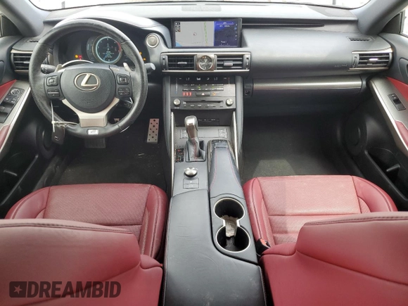 2018 Lexus IS 300 with VIN JTHBA1D27J5076809, listed as a Copart auction lot 65067425 with 7,644 mi miles and Salvage title. Bid and sale history available at DreamBid. Image 8.