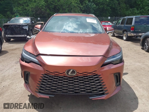 2024 Lexus RX 350 with VIN 2T2BAMCA8RC052539, listed as a IAAI auction lot 42177219 with 16,737 mi miles and . Bid and sale history available at DreamBid. Image 12.