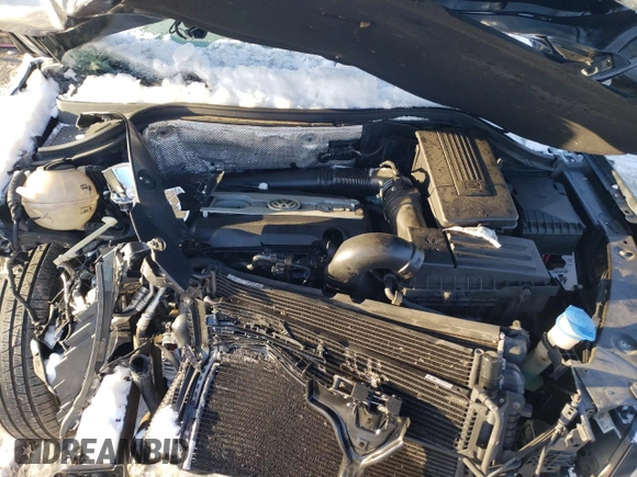 2017 Volkswagen Tiguan S with VIN WVGAV7AX8HK028148, listed as a Copart auction lot 86756104 with 84,060 mi miles and Salvage Title. Bid and sale history available at DreamBid. Image 12.