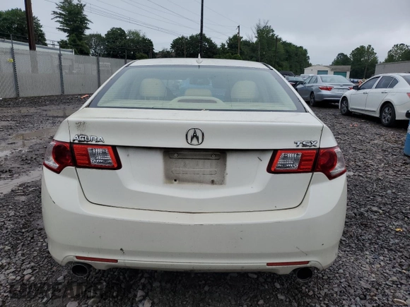 2009 Acura TSX with VIN JH4CU26639C033934, listed as a Copart auction lot 59509285 with 120,704 mi miles and Salvage title. Bid and sale history available at DreamBid. Image 6.
