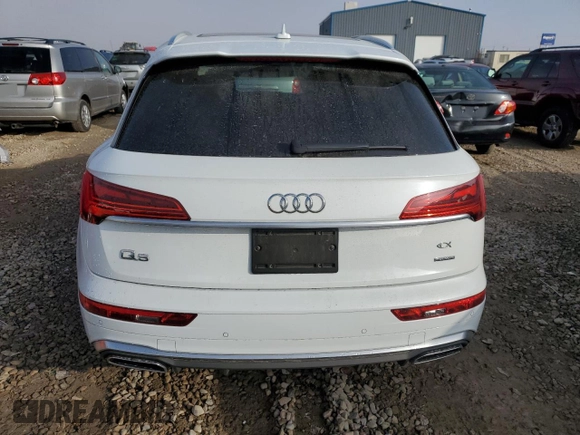 2022 Audi Q5 S line Prestige with VIN WA1FAAFY0N2024797, listed as a Copart auction lot 83472074 with 0 mi miles and Salvage Title. Bid and sale history available at carsss.com. Image 6.