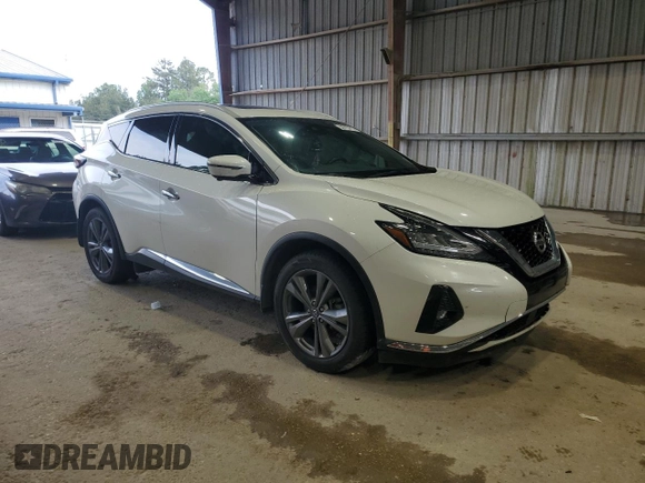 2019 Nissan Murano Platinum z VIN 5N1AZ2MJ6KN124932, wystawiony jako Copart lot #54419415 z przebiegiem 83 300 mil mil oraz Szkoda całkowita • Salvage title. Historia ofert i sprzedaży dostępna na DreamBid. Obrazek 4.