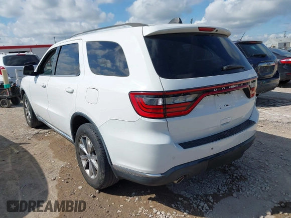 2015 Dodge Durango Limited с VIN 1C4RDHDG1FC709304, выставлен на аукционе IAAI как лот 42596812 с пробегом 84 542 миль миль и . История ставок и продаж доступна на DreamBid. Изображение 3.