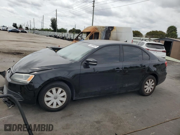 2012 Volkswagen Jetta Sedan SE w/Convenience with VIN 3VWDX7AJ9CM317030, listed as a Copart auction lot 50404025 with 147,237 mi miles and Salvage Title. Bid and sale history available at carsss.com. Image 1.