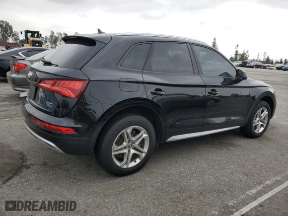 2018 Audi Q5 Premium with VIN WA1ANAFY1J2203987, listed as a Copart auction lot 50774035 with 57,424 mi miles and Salvage Title. Bid and sale history available at carsss.com. Image 3.