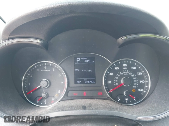 2018 Kia Forte LX with VIN 3KPFK4A70JE165286, listed as a IAAI auction lot 42128779 with 124,348 mi miles. Bid and sale history available at carsss.com. Image 7.