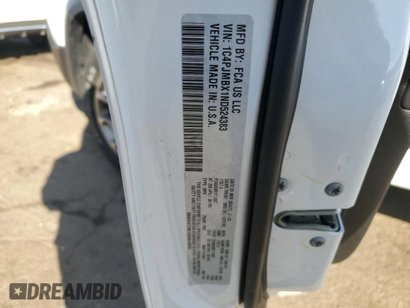 2022 Jeep Cherokee Trailhawk with VIN 1C4PJMBX1ND524383, listed as a Copart auction lot 56370805 with 25,145 mi miles and Salvage title. Bid and sale history available at DreamBid. Image 12.