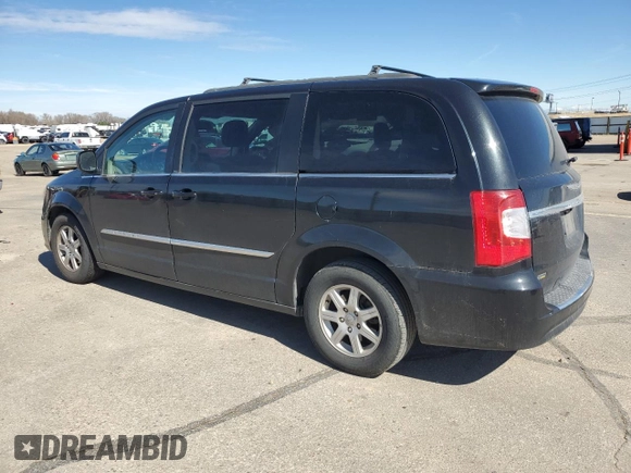 2013 Chrysler Town & Country Touring with VIN 2C4RC1BGXDR584370, listed as a Copart auction lot 50435755 with 134,299 mi miles and Salvage Title. Bid and sale history available at carsss.com. Image 2.