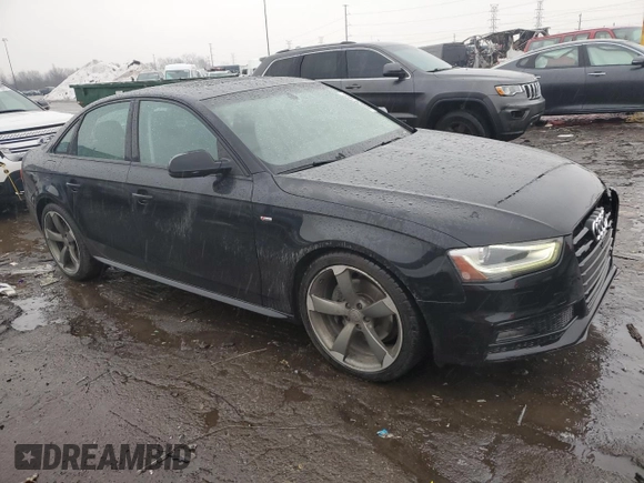 2014 Audi A4 Premium Plus with VIN WAUFFAFL2EN034769, listed as a Copart auction lot 46026165 with 127,228 mi miles and Clean Title. Bid and sale history available at carsss.com. Image 4.