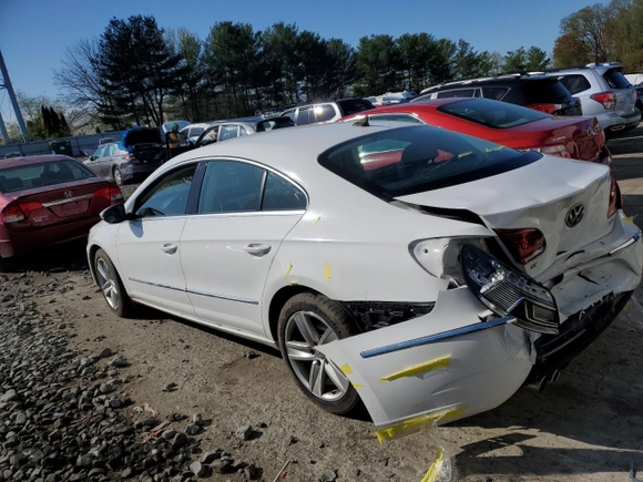 2013 Volkswagen CC R-Line with VIN WVWBP7AN9DE571843, listed as a Copart auction lot 51251964 with 86,267 mi miles and Salvage Title. Bid and sale history available at carsss.com. Image 2.