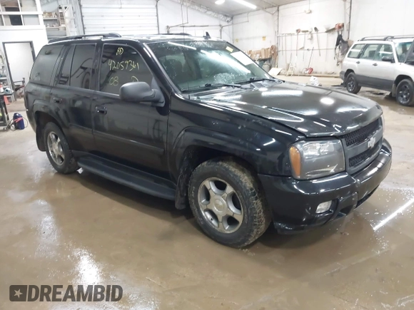 2008 Chevrolet TrailBlazer 3LT with VIN 1GNDT13SX82156467, listed as a IAAI auction lot 42059361 with 214,955 mi miles and . Bid and sale history available at DreamBid. Image 1.