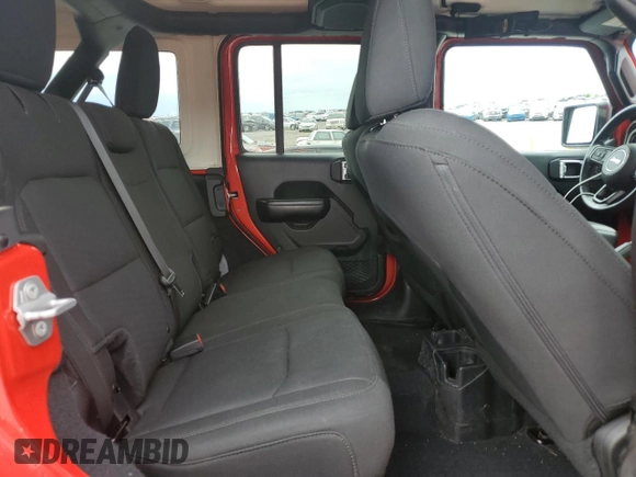 2018 Jeep Wrangler Unlimited Sport с VIN 1C4HJXDG0JW197511, выставлен на аукционе Copart как лот 57361775 с пробегом 95 830 миль миль и Списание • Salvage title. История ставок и продаж доступна на DreamBid. Изображение 11.
