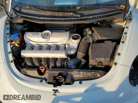 2006 Volkswagen Beetle with VIN 3VWRF21Y36M305470, listed as a Copart auction lot 76891534 with 284,610 mi miles and Salvage Title. Bid and sale history available at DreamBid. Image 11.