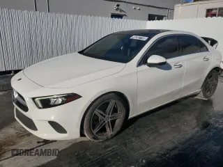 2021 Mercedes-Benz A 220 with VIN W1K3G4EBXMJ320555, listed as a Copart auction lot 46282715 with 95,573 mi miles and Clean Title. Bid and sale history available at DreamBid. Image 1.