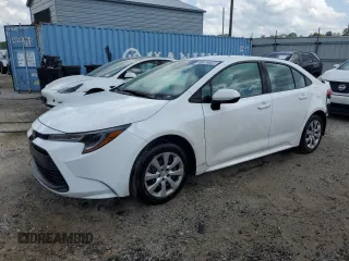 2024 Toyota Corolla LE with VIN 5YFB4MDE4RP223056, listed as a Copart auction lot 51592225 with 24,563 mi miles and Clean Title. Bid and sale history available at carsss.com. Image 1.