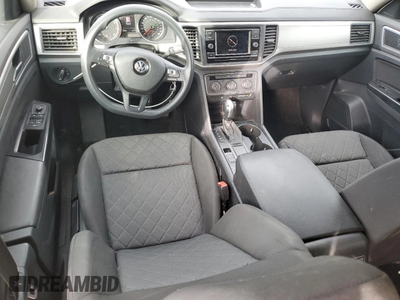 2019 Volkswagen Atlas S z VIN 1V2AP2CAXKC614103, wystawiony jako Copart lot #44392905 z przebiegiem 84 748 mil mil oraz Szkoda całkowita • Salvage title. Historia ofert i sprzedaży dostępna na DreamBid. Obrazek 8.