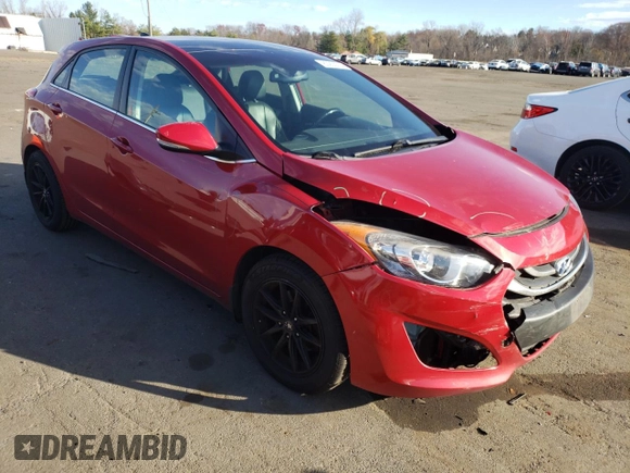 2013 Hyundai Elantra GT with VIN KMHD35LE0DU145790, listed as a Copart auction lot 80953214 with 190,730 mi miles and Salvage Title. Bid and sale history available at carsss.com. Image 4.