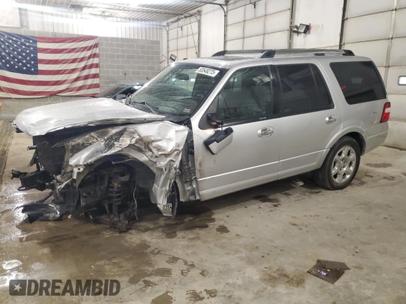 2014 Ford Expedition Limited с VIN 1FMJU2A50EEF65854, выставлен на аукционе Copart как лот 53548275 с пробегом 199 956 миль миль и Списание • Salvage title. История ставок и продаж доступна на DreamBid. Изображение 1.