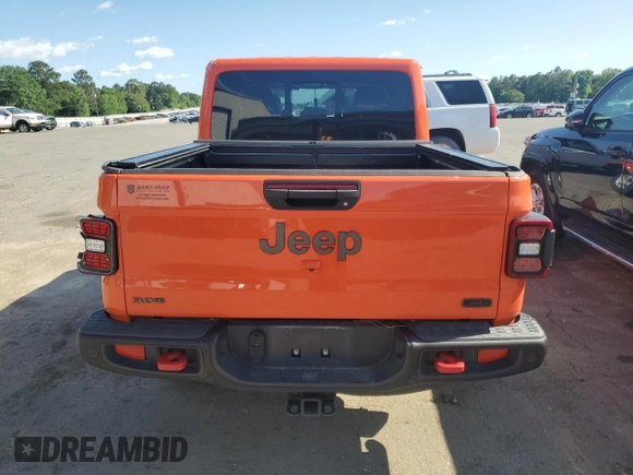2023 Jeep Gladiator Rubicon FarOut z VIN 1C6JJTBM8PL587129, wystawiony jako Copart lot #53805935 z przebiegiem 46 790 mil mil oraz Szkoda całkowita • Salvage title. Historia ofert i sprzedaży dostępna na DreamBid. Obrazek 6.
