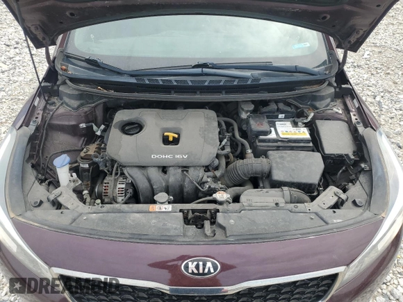 2018 Kia Forte LX with VIN 3KPFK4A71JE199527, listed as a Copart auction lot 54065505 with 80,135 mi miles and Clean Title. Bid and sale history available at carsss.com. Image 11.