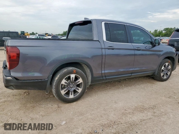 2017 Honda Ridgeline RTL с VIN 5FPYK2F55HB001824, выставлен на аукционе Copart как лот 63680045 с пробегом 84 552 миль миль и Списание • Salvage title. История ставок и продаж доступна на DreamBid. Изображение 3.