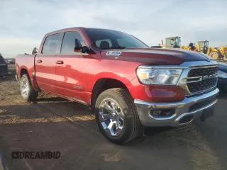 2022 Ram 1500 Big Horn with VIN 1C6RRFFG4NN412279, listed as a Copart auction lot 86359364 with 15,539 mi miles and Salvage Title. Bid and sale history available at carsss.com. Image 4.