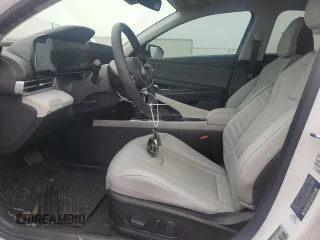 2024 Hyundai Elantra Limited z VIN KMHLP4DG0RU817543, wystawiony jako Copart lot #54535815 z przebiegiem 15 391 mil mil oraz Szkoda całkowita • Salvage title. Historia ofert i sprzedaży dostępna na DreamBid. Obrazek 7.