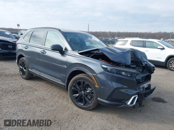 2025 Honda CR-V Sport Touring with VIN 5J6RS6H92SL004294, listed as a IAAI auction lot 41705883 with 23,397 mi miles and . Bid and sale history available at DreamBid. Image 1.