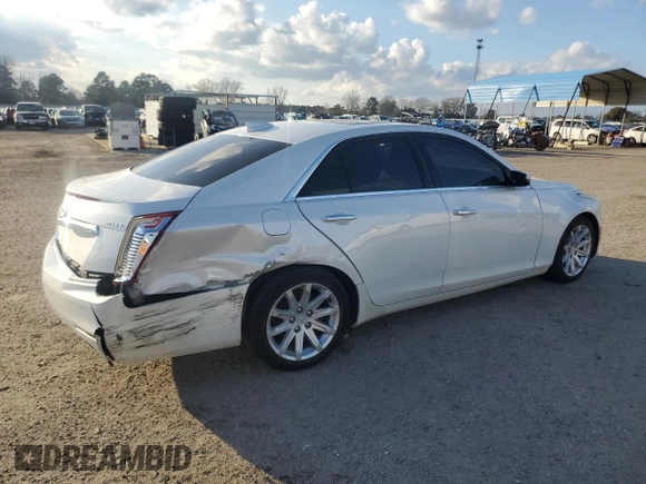 2016 Cadillac CTS RWD with VIN 1G6AP5SX6G0197762, listed as a Copart auction lot 44219805 with 179,993 mi miles and Salvage title. Bid and sale history available at DreamBid. Image 3.