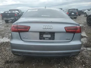 2016 Audi A6 Premium Plus with VIN WAUFGAFC8GN015918, listed as a Copart auction lot 54068555 with Not Provided miles and Clean Title. Bid and sale history available at DreamBid. Image 6.