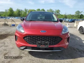 2020 Ford Escape SE Sport Hybrid with VIN 1FMCU9BZ4LUB54527, listed as a Copart auction lot 57207305 with 76,628 mi miles and Salvage title. Bid and sale history available at DreamBid. Image 5.