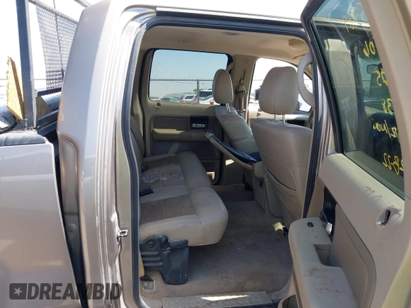 2005 Ford F-150 XLT with VIN 1FTRW12W75KD81998, listed as a IAAI auction lot 42538297 with 168,344 mi miles and . Bid and sale history available at DreamBid. Image 8.
