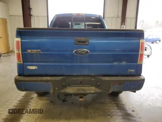 2010 Ford F-150 XL with VIN 1FTFX1EV9AFA79019, listed as a Copart auction lot 52525765 with 156,466 mi miles and Salvage Title. Bid and sale history available at carsss.com. Image 6.