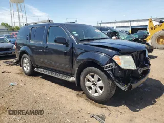 2011 Nissan Pathfinder S with VIN 5N1AR1NB6BC613070, listed as a Copart auction lot 58966095 with 114,489 mi miles and Salvage title. Bid and sale history available at DreamBid. Image 4.