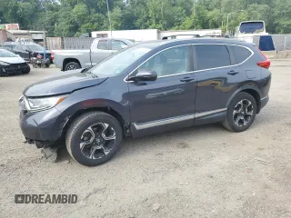 2019 Honda CR-V Touring с VIN 7FARW2H93KE017209, выставлен на аукционе Copart как лот 61056165 с пробегом 34 318 миль миль и Списание • Salvage title. История ставок и продаж доступна на DreamBid. Изображение 1.