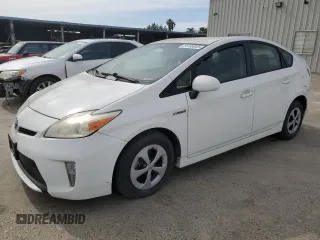 2012 Toyota Prius One with VIN JTDKN3DU8C1548075, listed as a Copart auction lot 55185645 with 38,396 mi miles and Clean Title. Bid and sale history available at carsss.com. Image 1.