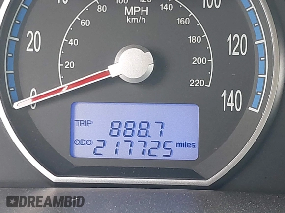 2009 Hyundai Santa Fe Limited с VIN 5NMSH13E19H281026, выставлен на аукционе IAAI как лот 42325649 с пробегом 217 725 миль миль и . История ставок и продаж доступна на DreamBid. Изображение 7.