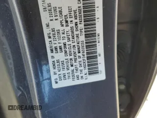2015 Honda Accord Sedan LX with VIN 1HGCR2F34FA009255, listed as a Copart auction lot 46660595 with 210,843 mi miles and Salvage Title. Bid and sale history available at carsss.com. Image 13.