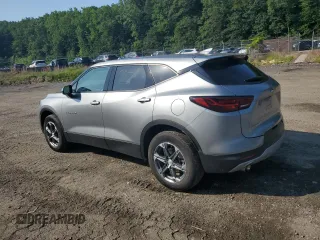 2024 Chevrolet Blazer LT with VIN 3GNKBCR45RS196086, listed as a Copart auction lot 61906455 with 32,564 mi miles and Salvage title. Bid and sale history available at DreamBid. Image 2.