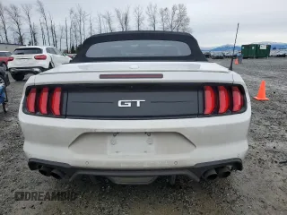 2018 Ford Mustang GT Premium с VIN 1FATP8FF0J5155595, выставлен на аукционе Copart как лот 81584324 с пробегом 63 535 миль миль и Списание • Salvage title. История ставок и продаж доступна на DreamBid. Изображение 6.