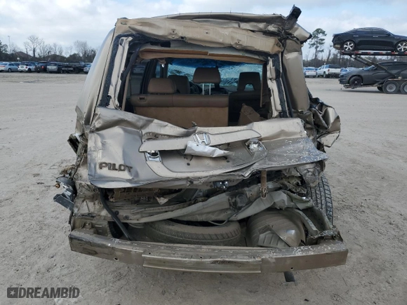 2006 Honda Pilot EX-L with RES with VIN 5FNYF28676B003252, listed as a Copart auction lot 43846875 with 199,824 mi miles and Non Repairable. Bid and sale history available at carsss.com. Image 6.