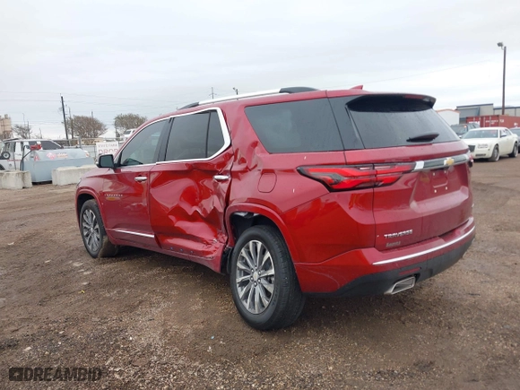 2023 Chevrolet Traverse Premier with VIN 1GNERKKW1PJ311358, listed as a IAAI auction lot 41040748 with 5,593 mi miles. Bid and sale history available at carsss.com. Image 14.