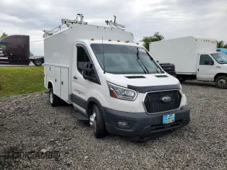 2022 Ford Transit с VIN 1FDBF6PG3NKA11899, выставлен на аукционе Copart как лот 55435745 с пробегом 57 877 миль миль и Списание • Salvage title. История ставок и продаж доступна на DreamBid. Изображение 4.